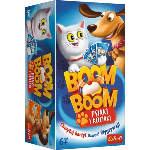 TREFL - spoločenská hra Boom Boom psy a mačky