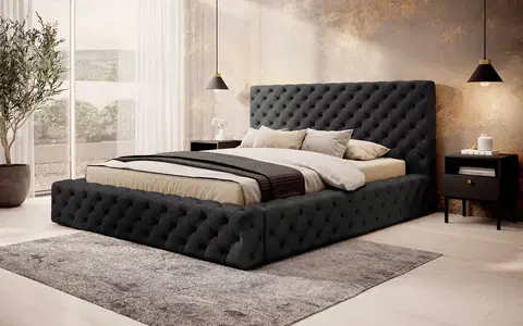ArtElta Manželská posteľ PRINCCE | 180 x 200 cm Farba: Softis 11