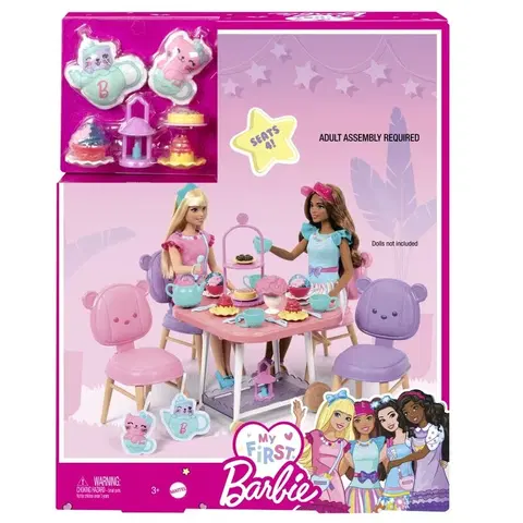 MATTEL - Barbie Moja Prvá Barbia Čajová Party Herný Set