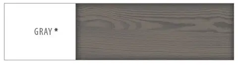 Drewmax Šatníková skriňa - masív SF100 / borovica Morenie: Gray