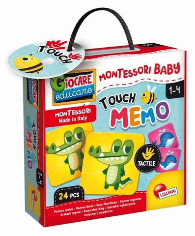 LISCIANIGIOCH - Montessori Baby Touch - Pexeso