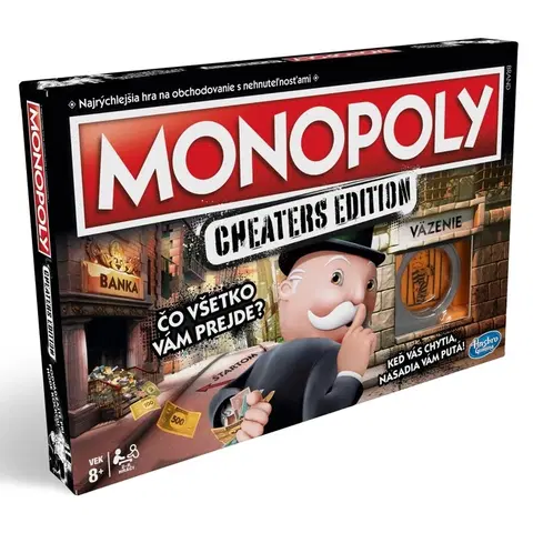 HASBRO - Monopoly Cheaters edition SK