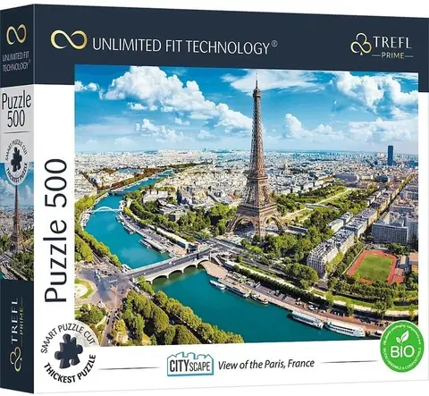 TREFL - Prime puzzle 500 UFT - Panoráma mesta: Paríž, Francúzsko