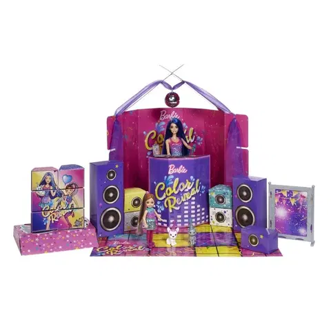 MATTEL - Barbie Color Reveal Vianočný Herný Set