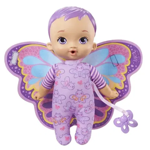 MATTEL - My Garden Baby Moje Prvé Bábätko - Fialový Motýlik
