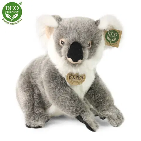 RAPPA - Plyšový medvedik koala stojaci 25 cm ECO-FRIENDLY
