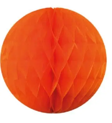 PROCOS - Ozdobná dekoračná guľa oranžová 30cm