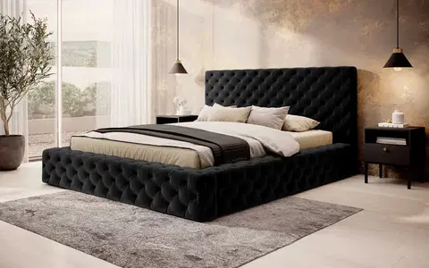 ArtElta Manželská posteľ PRINCCE | 160 x 200 cm Farba: Lukso 10