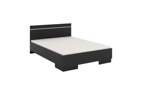 ArtStol Manželská posteľ VISTA 160 Farba: Čierna