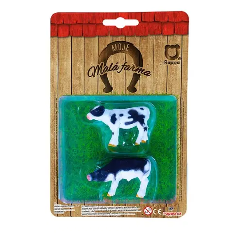 RAPPA - Zvieratá na farme - 2 v 1 kravy