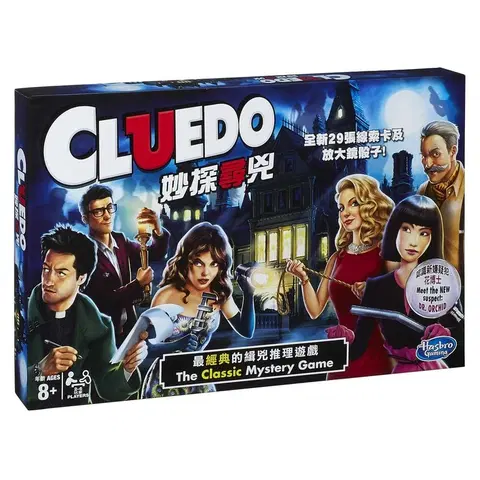 HASBRO - Spoločenská detektívna hra Cluedo