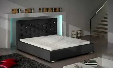 ArtMarz Manželská posteľ SAVANA Crystal Prevedenie: 140 x 200 cm