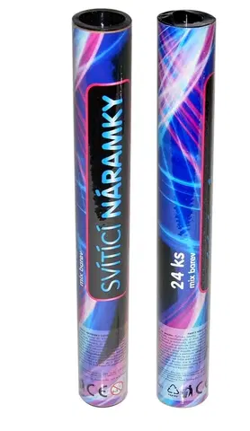 WIKY - Náramky-svietiace tyčinky v tube 24ks