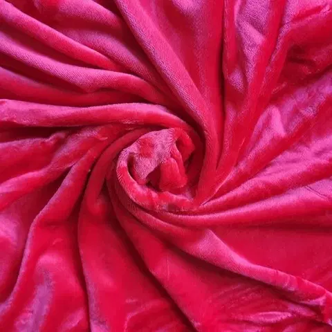 Jahu Prestieradlo Mikroplyš červená, 90 x 200 cm