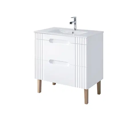 ArtCom Kúpeľňový komplet FIJI White U80/1 s umývadlom