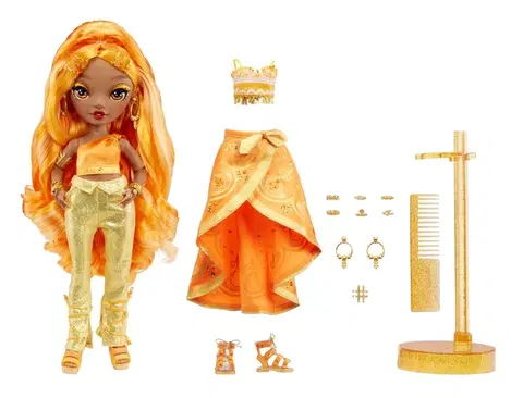 MGA - Rainbow High Fashion bábika, séria 4 - Meena Fleur (Saffron)