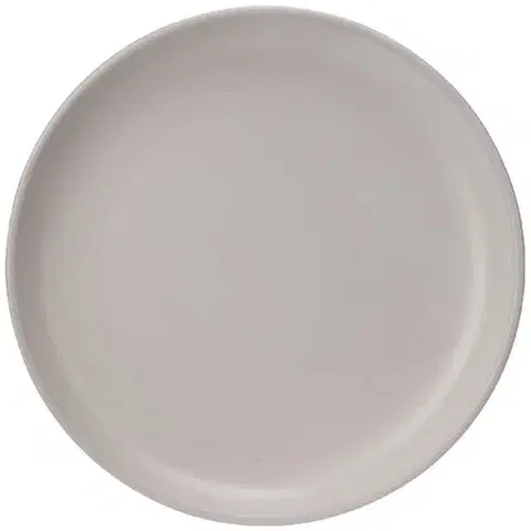 Jedálenský tanier Allier, sivá, 27 x 2,5 cm, kamenina​