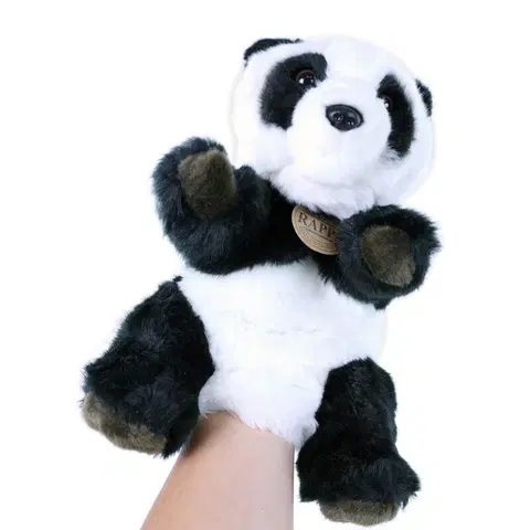 RAPPA - Plyšová maňuška panda 28 cm