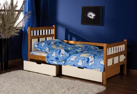 ArtBed Detská posteľ LUIZA Prevedenie: Morenie - Akryl