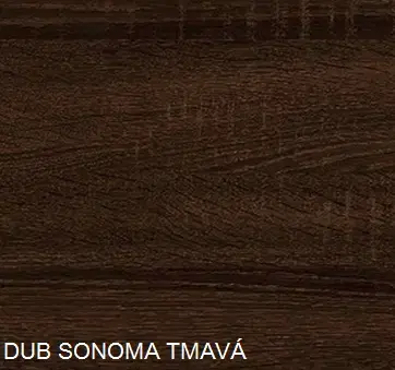 WIP Komoda K-1244S2D Farba: DUb sonoma tmavá