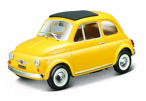 BBURAGO - Bburago 1:24 Fiat 500 F 1965 Yellow