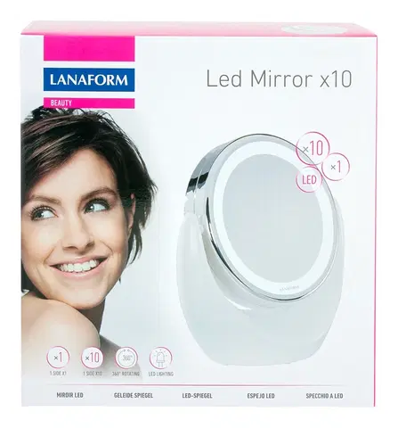 LANAFORM - LED Mirror X10 dvojité zrkadlo