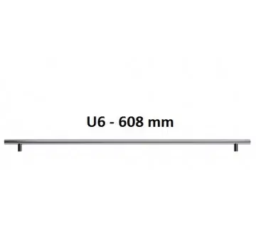 ArtExt ÚCHYTY Reling Typ: RELING U6 - 608 mm
