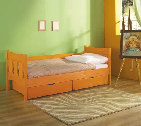 ArtBed Detská posteľ VERONA Prevedenie: Borovica prírodná