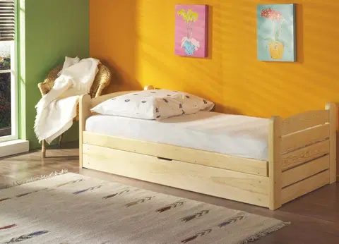 ArtBed Detská posteľ OLA | 80 x 180 cm Prevedenie: Morenie - Farba