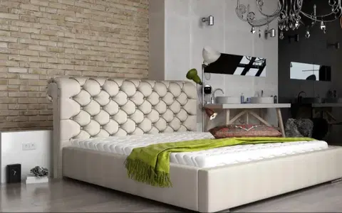 ArtMarz Manželská posteľ MANCHESTER Prevedenie: 140 x 200 cm