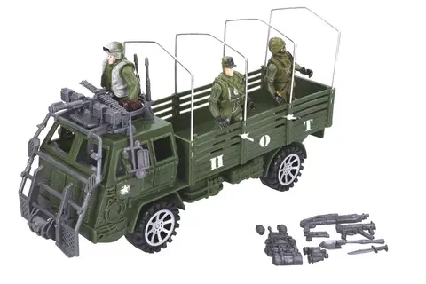 WIKY - Auto vojenský set 31 cm