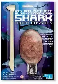 MAC TOYS - Kostra - fosforeskujúci žralok