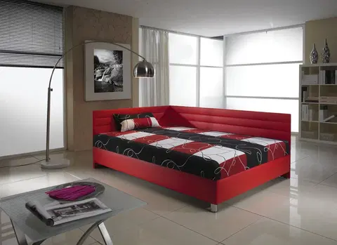 New Design  Čalúnená posteľ ELITE | 140 x 200 cm Prevedenie: pravé