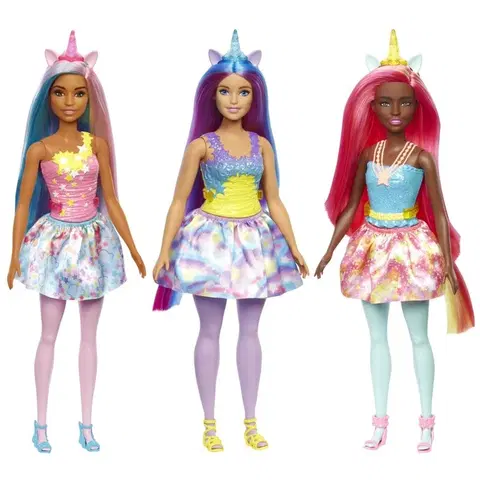 MATTEL - Barbie Kúzelná Víla Jednorožec, Mix Produktov