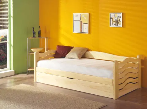 ArtBed Detská posteľ OLGA | 90 x 200 cm Prevedenie: Borovica prírodná