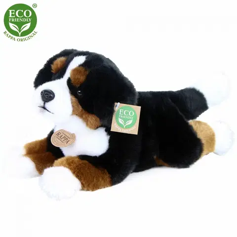 RAPPA - Plyšový pes salašnícky ležiaci 30 cm ECO-FRIENDLY