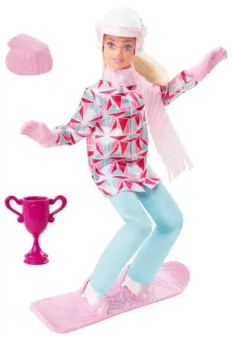 MATTEL - Barbie Zimné športy - snowboardistka