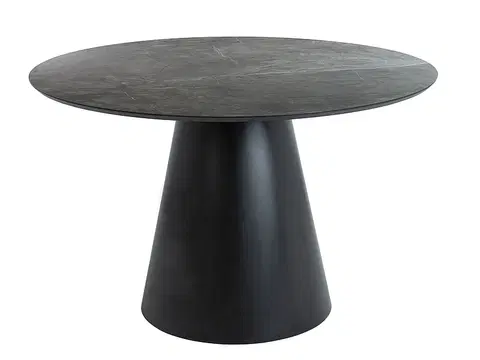 Signal Jedálenský stôl ANGEL Farba: Sivá / čierna
