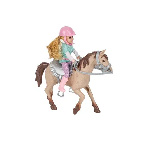 RAPPA - Bábika jazdkyňa s koňom