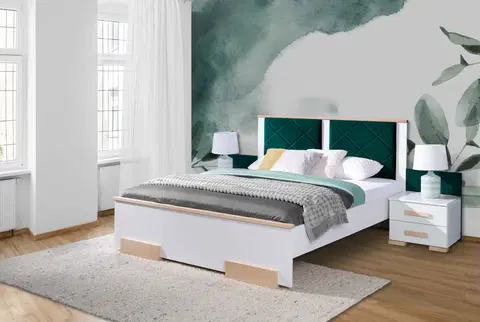 ArtBed Manželská posteľ ZAFRA Prevedenie: 180 x 200 cm