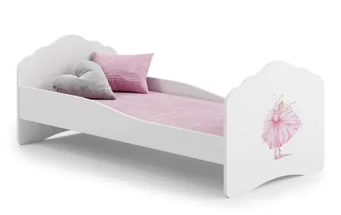 ArtAdrk Detská posteľ CASIMO Prevedenie: Balerína