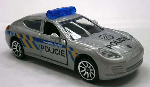 MAJORETTE - Policajné Auto Kovové, Česká Verzia