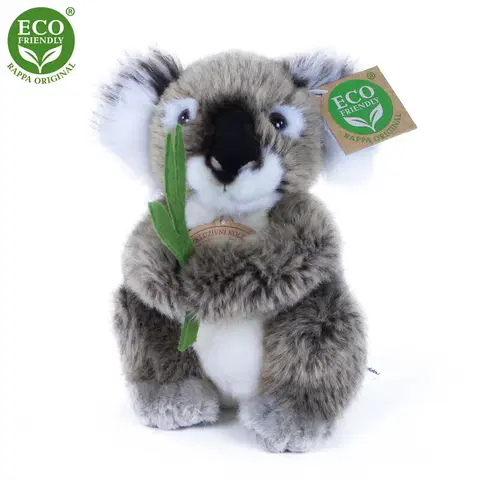 RAPPA - Plyšový medvedik koala sediaci 15 cm ECO-FRIENDLY