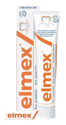 ELMEX - Bezmentolová zubná pasta 75ml