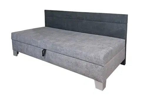 New Design  Jednolôžková posteľ VARIO s dlhým čelom | 90 x 200 cm