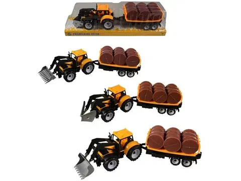 MADE - Traktor s prívesom, na zotrvačník, Mix Produktov