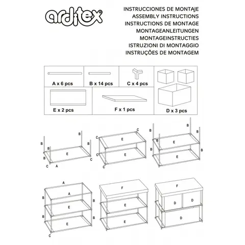 ARDITEX - Regál na hračky AVENGERS, AV15231