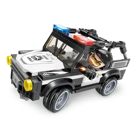 RAPPA - Qman Mine City Police W11011-1 Policajné auto