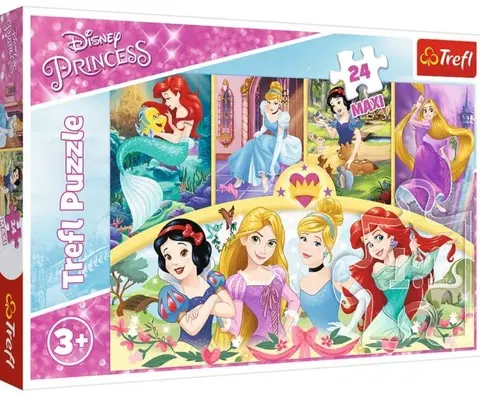 TREFL - Puzzle 24 Maxi Kúzlo spomienok Disney Princess
