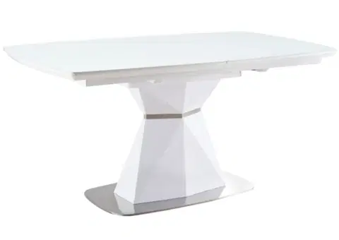 Signal Jedálenský stôl CORTEZ Farba: Biela